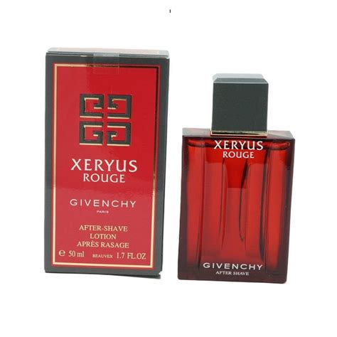 givenchy xeryus red|xeryus Givenchy after shave.